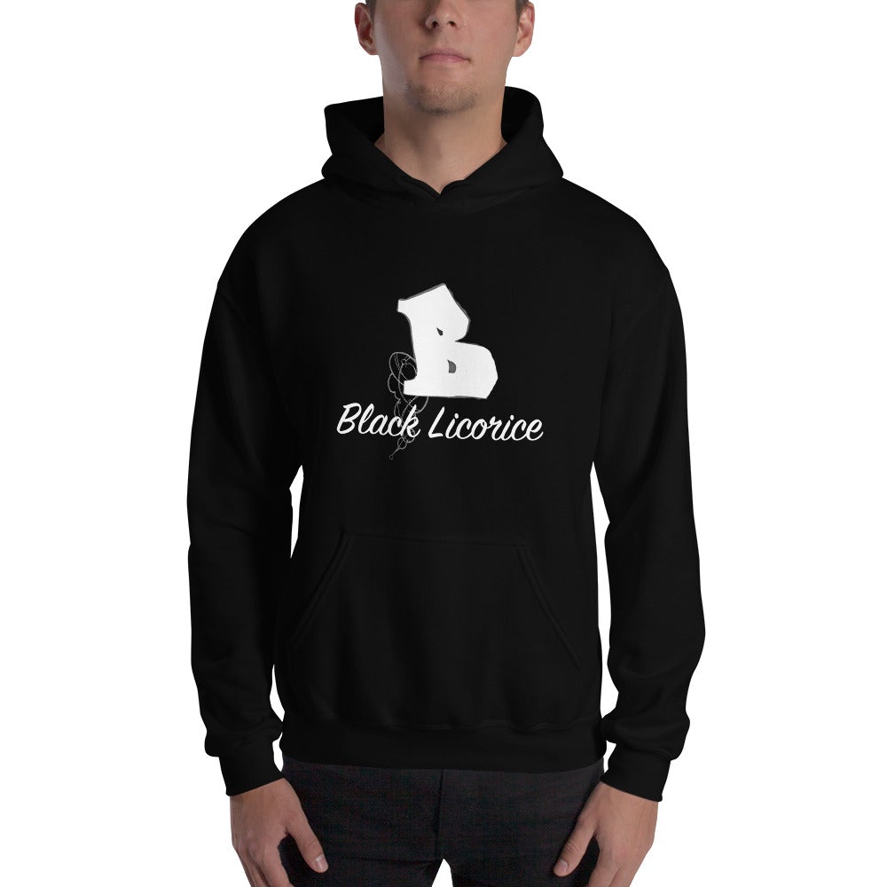Black Licorice Pull Over Hoodie