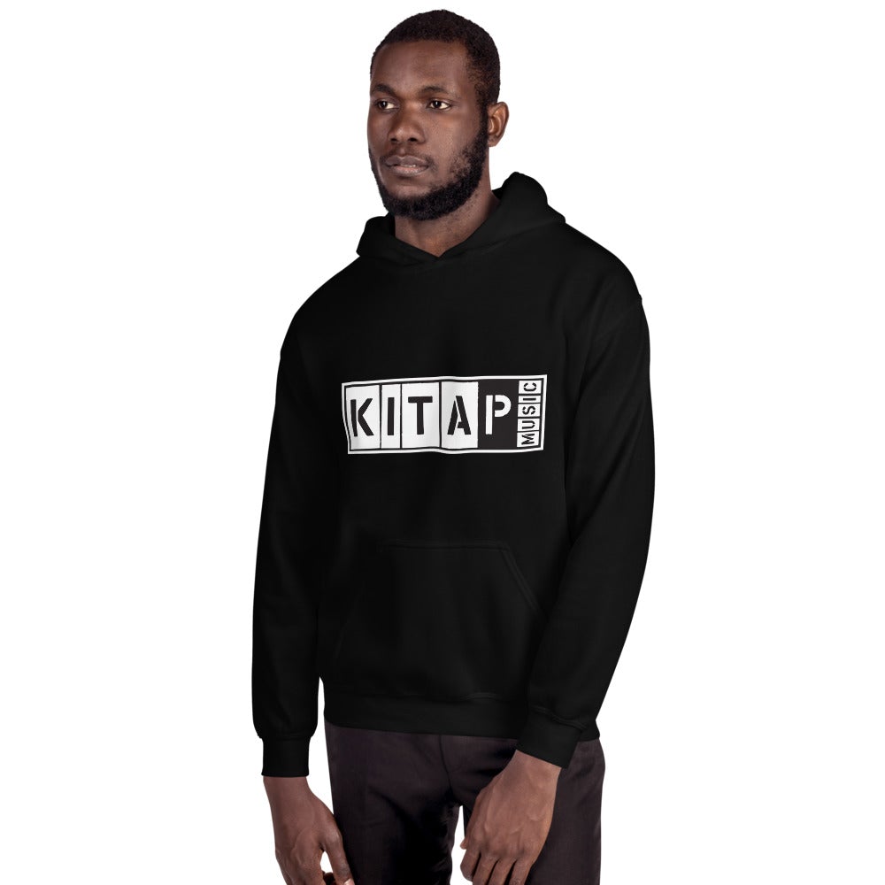 Black Kita P Block Pull Over Hoodie